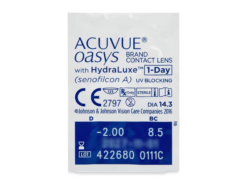 Acuvue Oasys 1-Day mit Hydraluxe (30 Linsen)