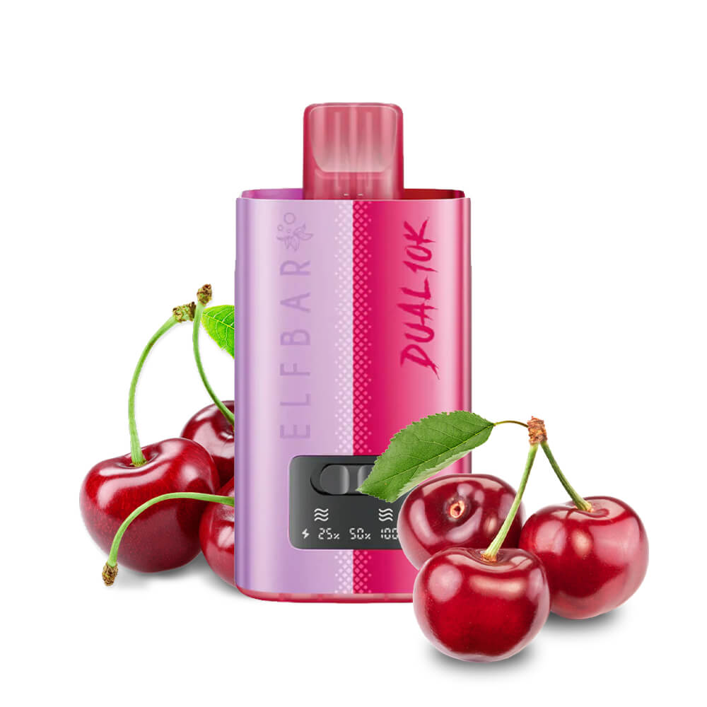 Cherry Edition - Elf Bar Dual 10K Einweg Vape Kit