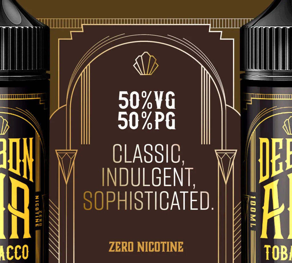 Tobacco Gold 50/50 E-Liquid | DebonAir