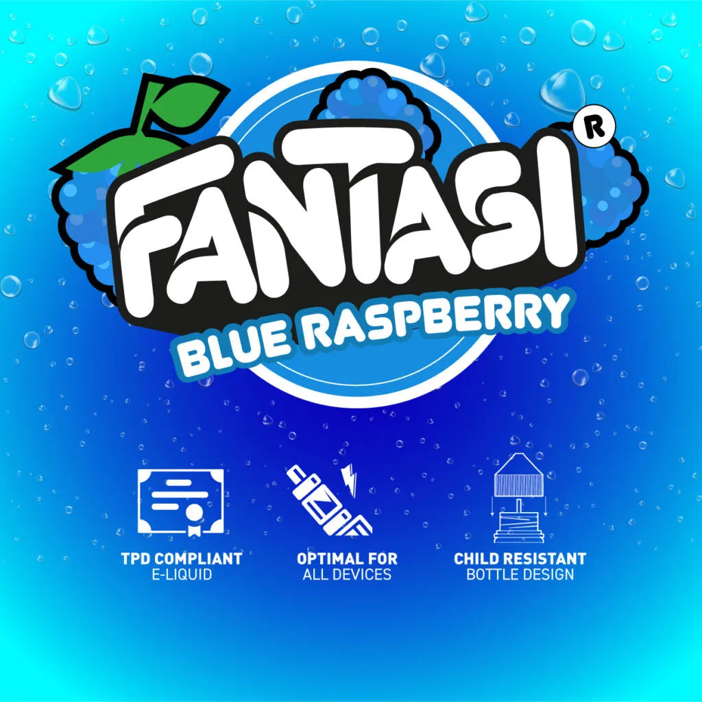 Blue Raspberry 50/50 E-Liquid (Blaue Himbeere) | Fantasi