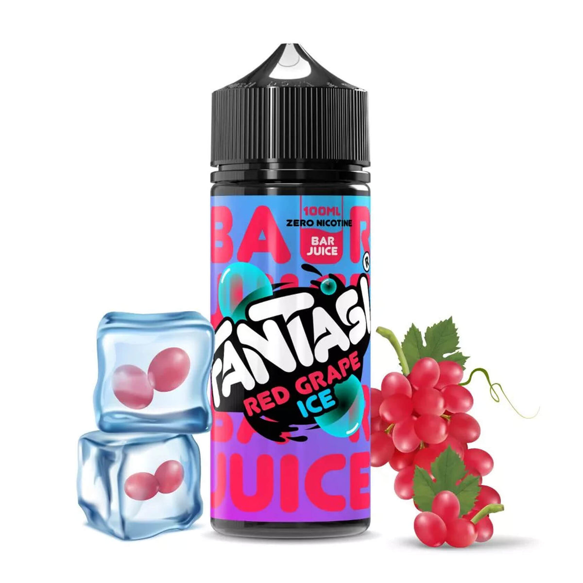 Red Grape Ice 50/50 E-Liquid (Rotes Traubeneis) | Fantasi