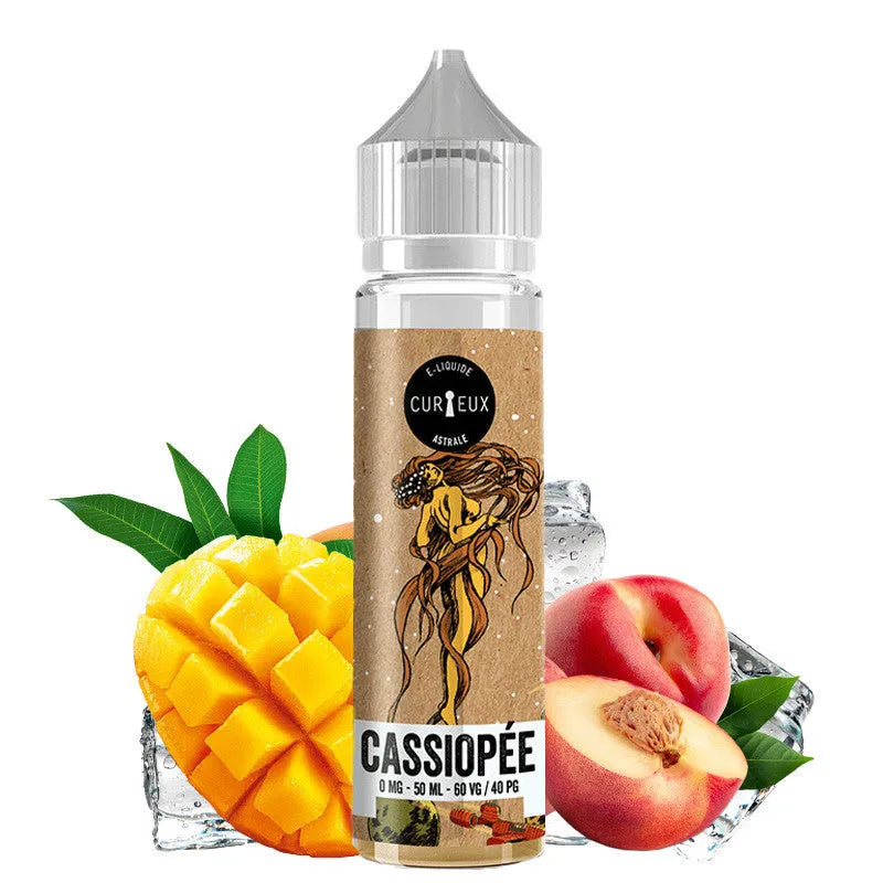 E-Liquid Cassiopée - Shortfill Format - Édition Astrale by Curieux | 50ml | 60/40