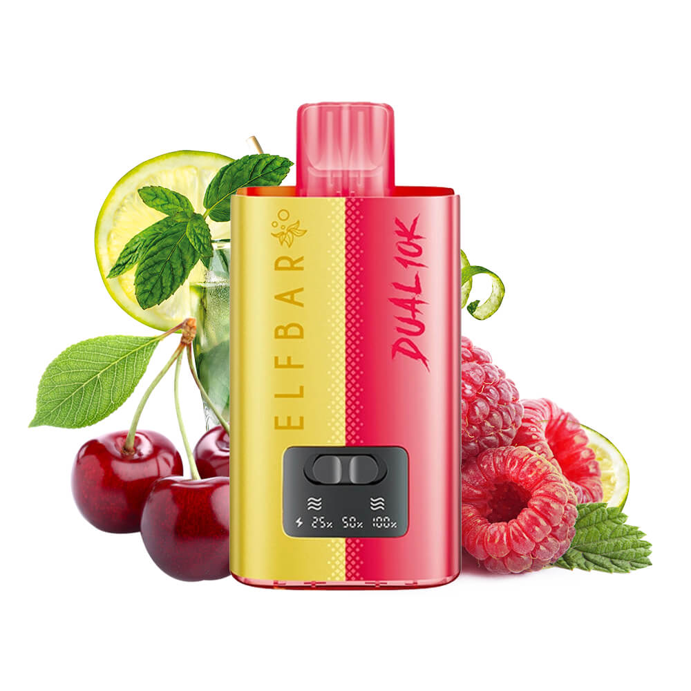 Raspberry Edition - Kit de Vape Jetable Elf Bar Dual 10K