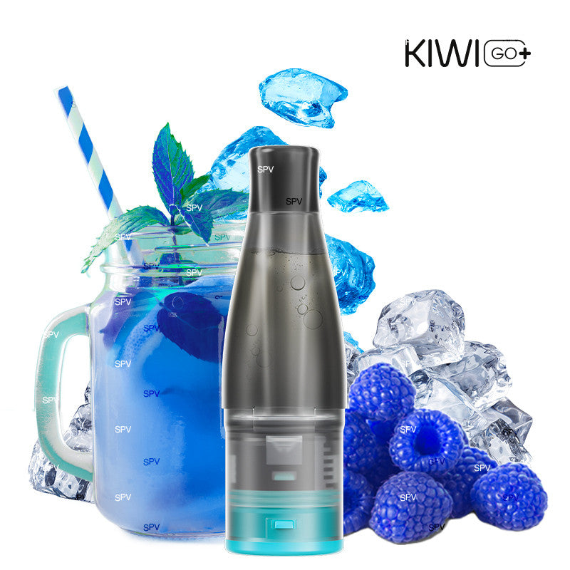 Pod-Kartuschen Kiwi GO PLUS - Blue Razz Lemonade - Kiwi Vapor | 2er Pack