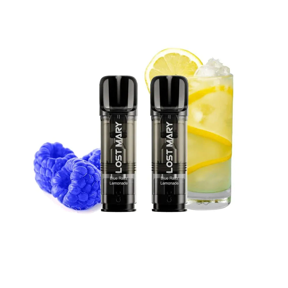 Lost Mary Tappo - Blue Razz Lemonade - Vorgefüllte Ersatz Cartridge