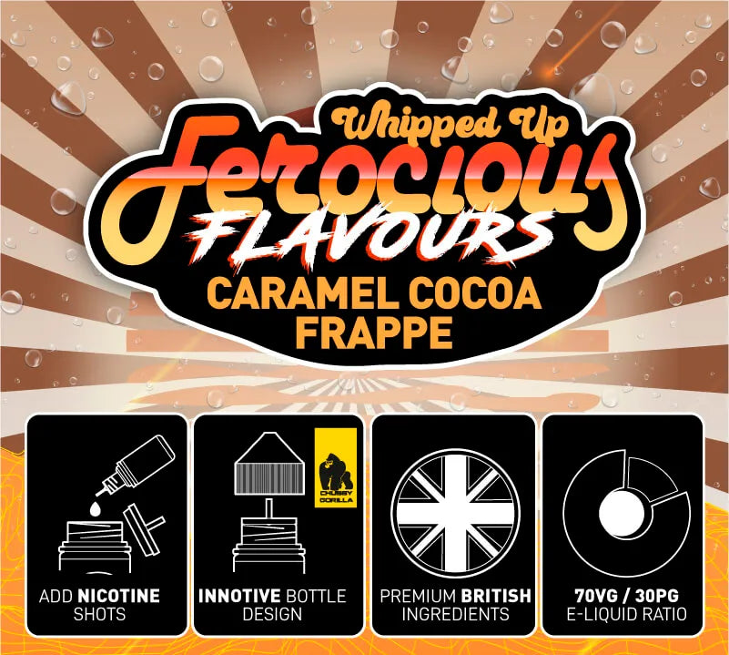 Caramel Cocoa Frappe 70/30 | Ferocious E-Liquid