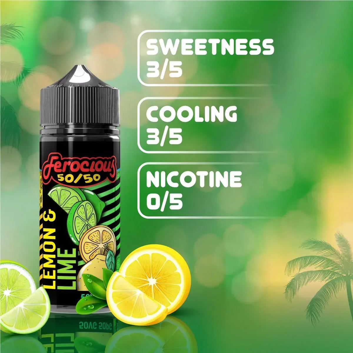 Lemon x Lime 50/50 | Ferocious E-Liquid