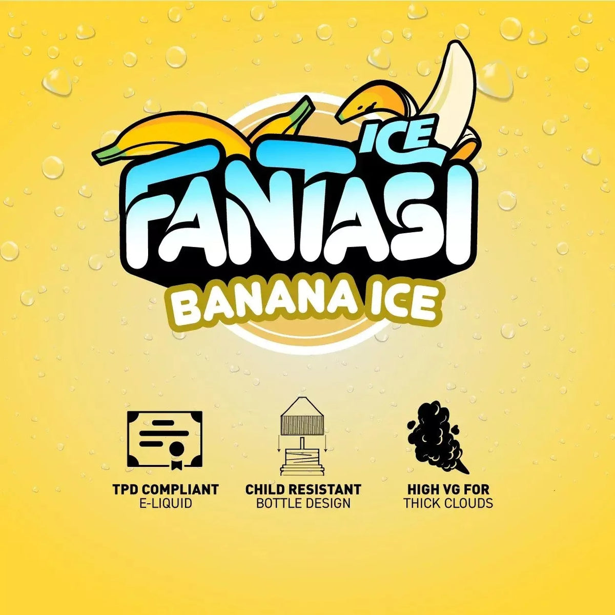 Banana Ice 70/30 E-Liquid | Fantasi