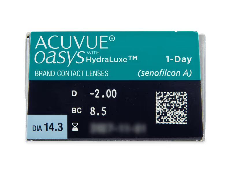 Acuvue Oasys 1-Day mit Hydraluxe (30 Linsen)