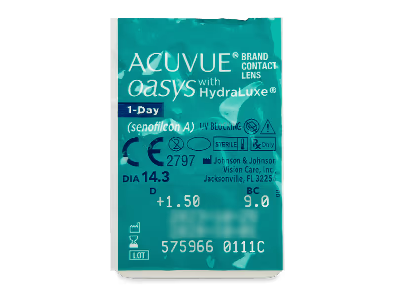Acuvue Oasys 1-Day mit Hydraluxe (30 Linsen)
