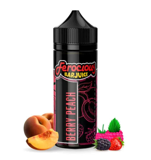 Berry Peach 50/50 | Ferocious E-Liquid (Beeren-Pfirsich)