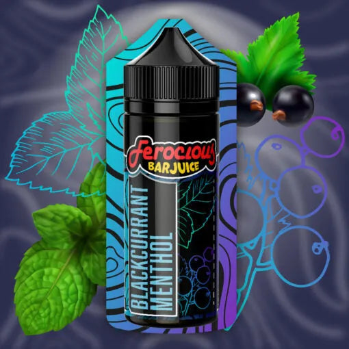 Blackcurrant Menthol 50/50 | Ferocious E-Liquid (Schwarze Johannisbeere Menthol)