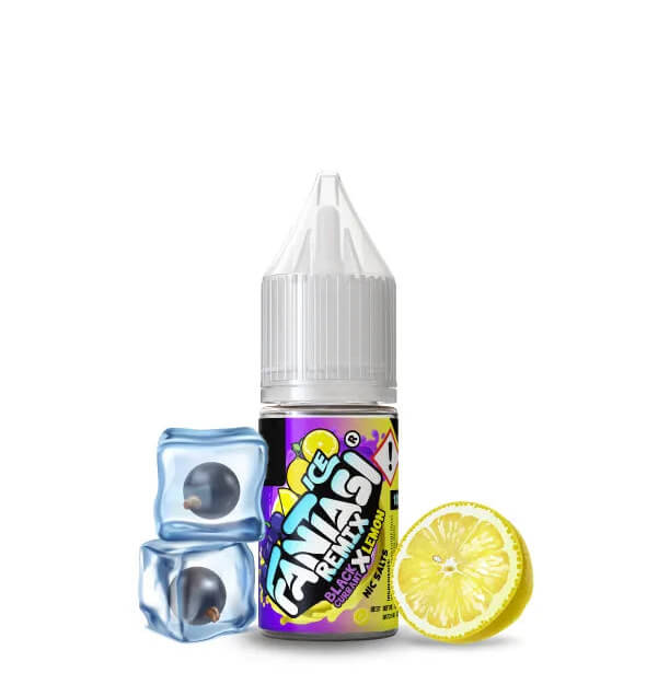 Blackcurrant X Lemon Ice 10ml Nikotinsalz | 50/50 E-Liquid | 20mg | Fantasi