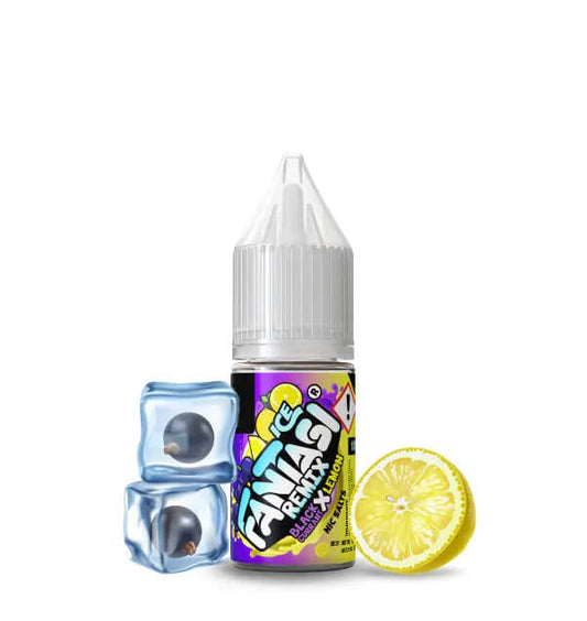 Blackcurrant X Lemon Ice 10ml Nikotinsalz | 50/50 E-Liquid | 20mg | Fantasi