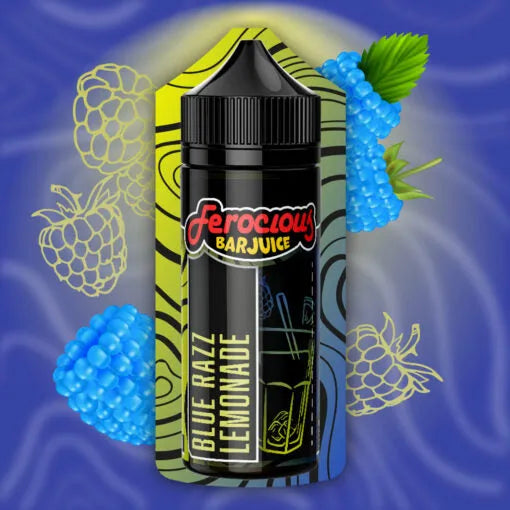 Blue Razz Lemonade 50/50 | Ferocious E-Liquid