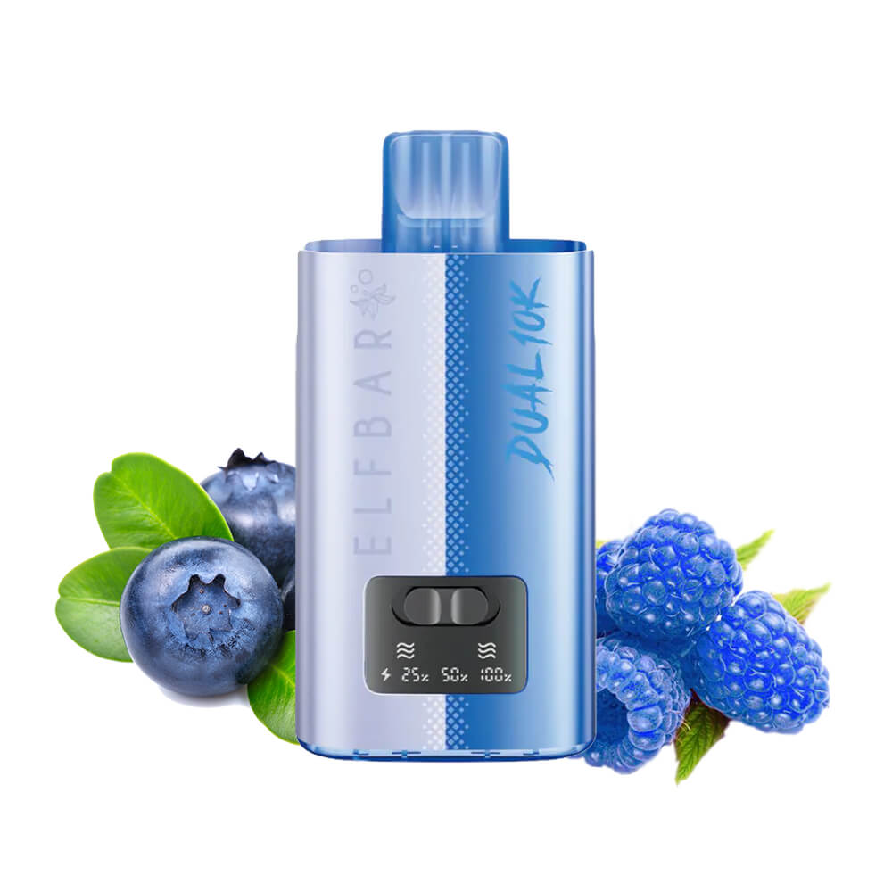 Blue Edition - Elf Bar Dual 10K Einweg Vape Kit