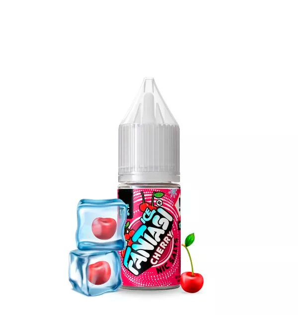 Cherry Ice 10ml Nikotinsalz | 50/50 E-Liquid | 20mg | Fantasi