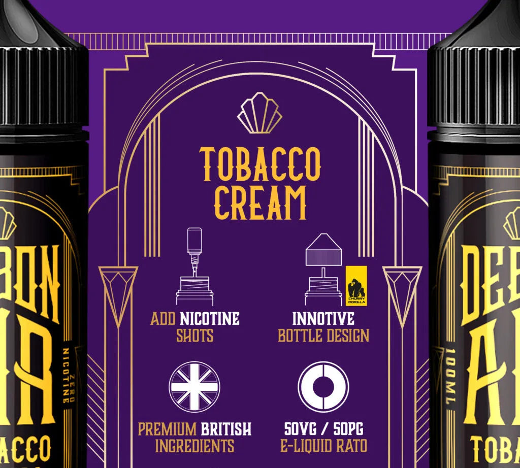 Tobacco Cream 50/50 E-Liquid | DebonAir