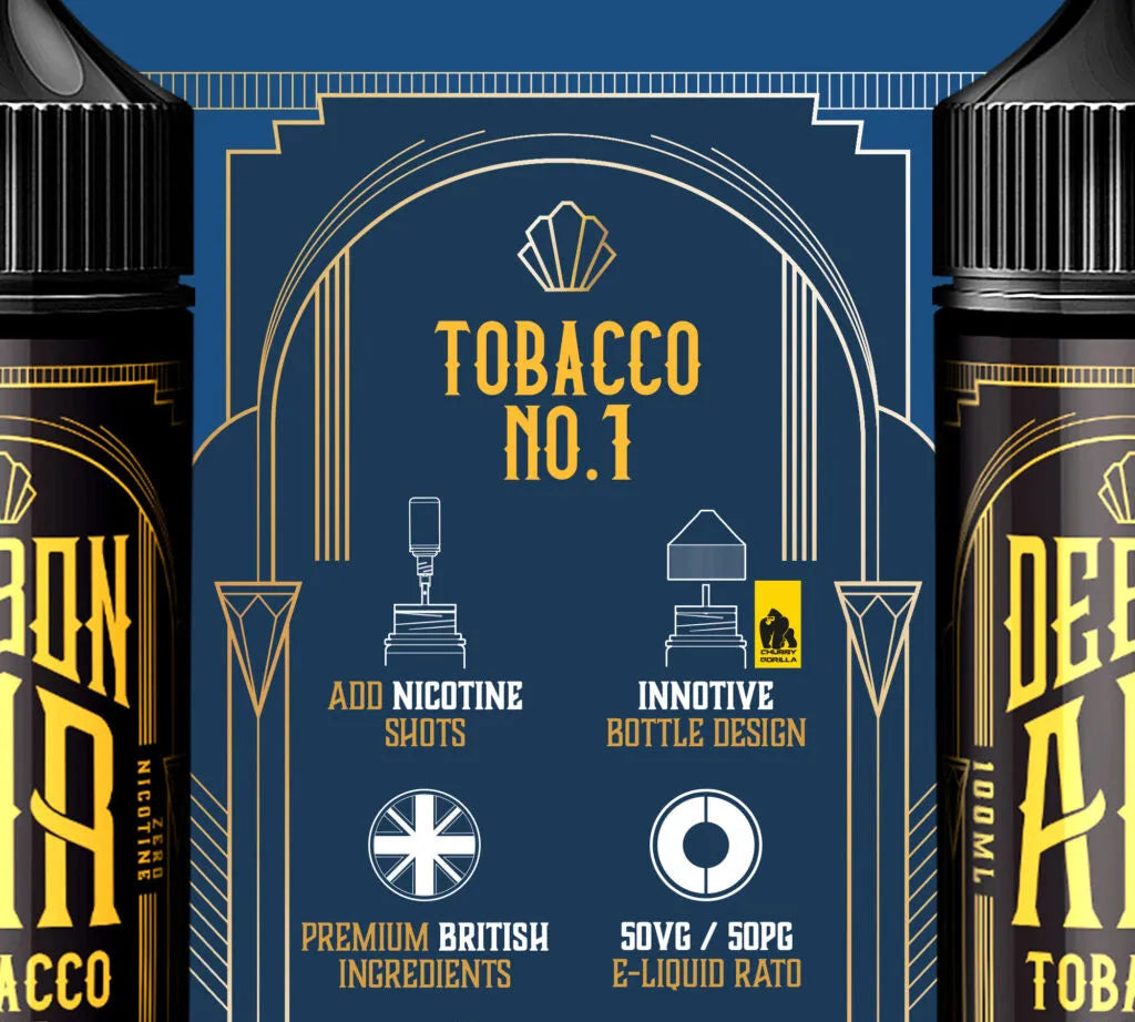 Tobacco No.1 50/50 E-Liquid | DebonAir