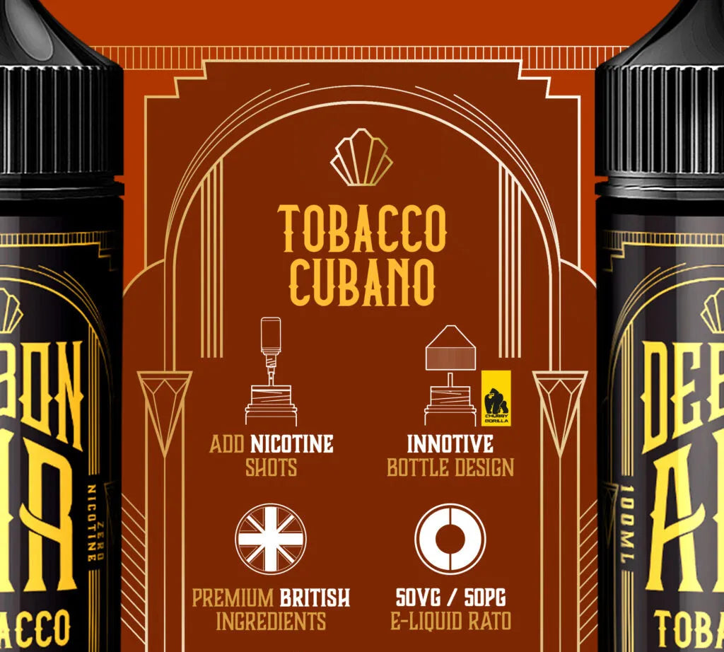 Tobacco Cubano 50/50 E-Liquid | DebonAir
