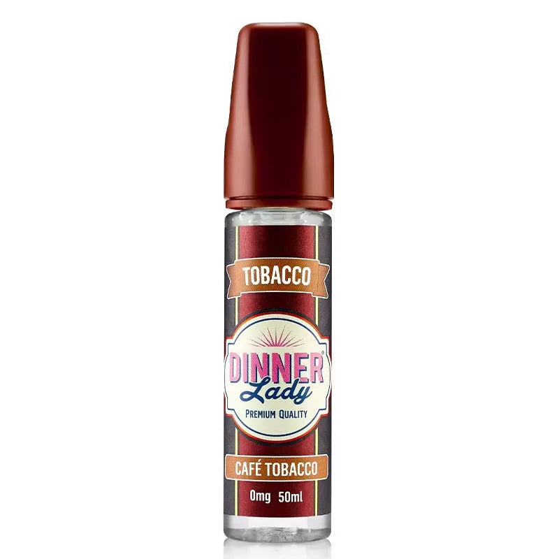 Dinner Lady Cafe Tobacco | 50ml | 70/30 E-Liquid