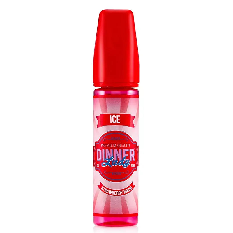 Dinner Lady Strawberry Bikini Ice | 50ml | 70/30 E-Liquid (Erdbeereis)