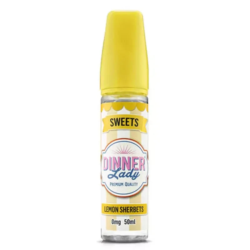 Dinner Lady Sweets Lemon Sherbets | 50ml | 70/30 E-Liquid (Zitrone)