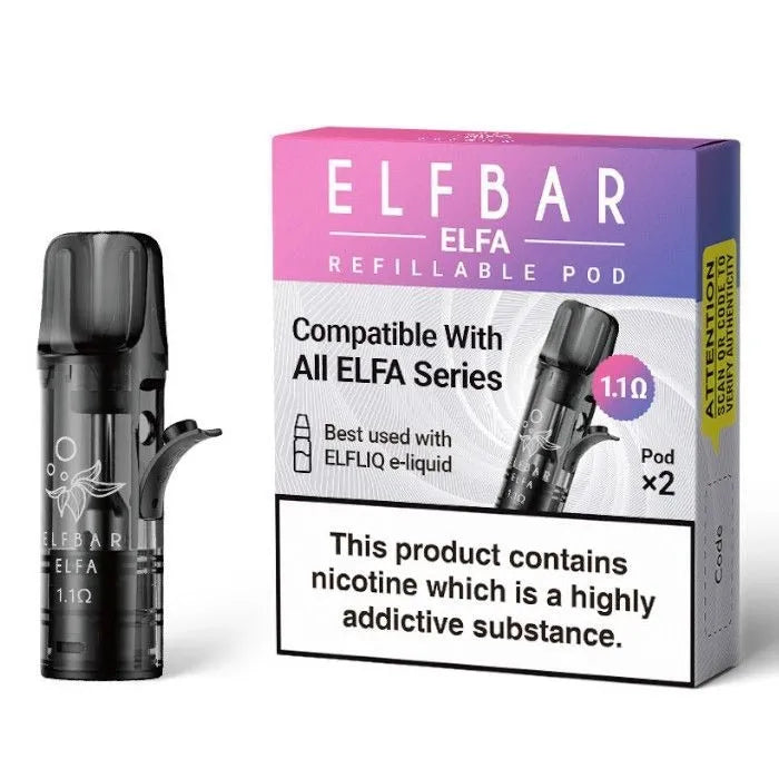 ELFBAR ELFA nachfüllbarer Pod (leer) | 2ml x 2