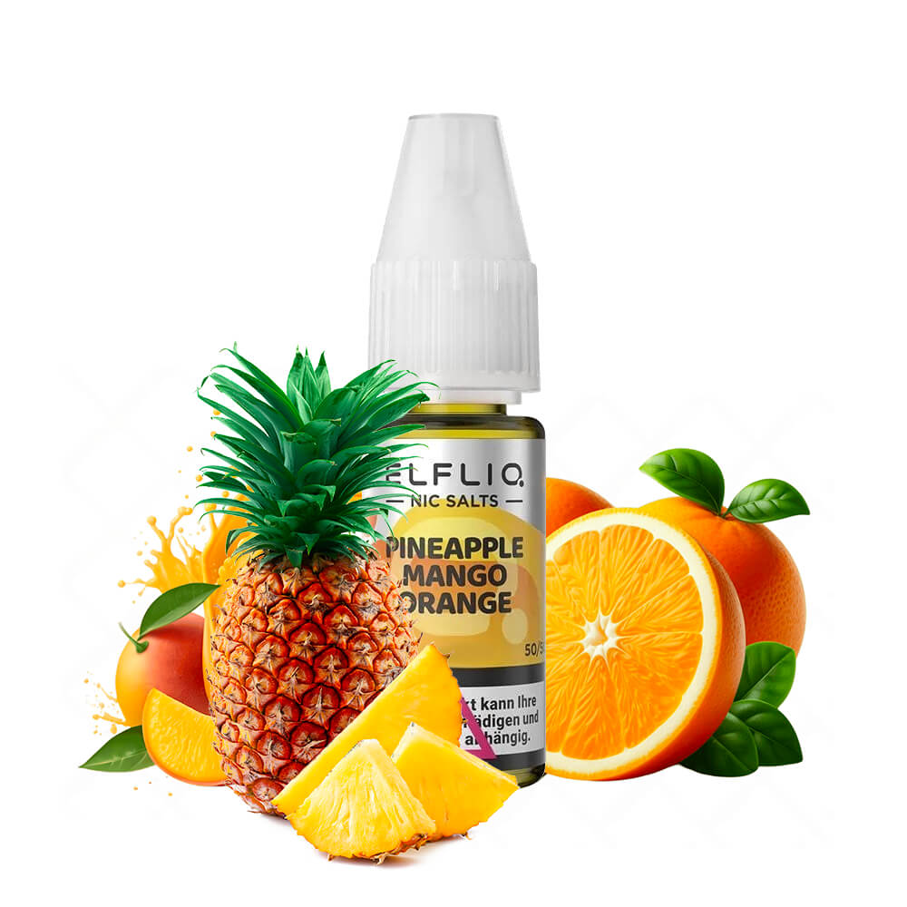 Elf Bar - ElfLiq Pineapple Mango Orange E-Liquid (Ananas-Mango-Orange) | 50/50 | 20mg |