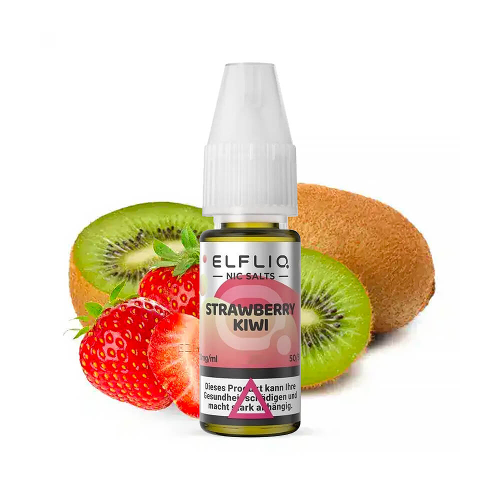 Elf Bar - ElfLiq Strawberry Kiwi E-Liquid (Erdbeere & Kiwi) | 50/50 | 20mg |