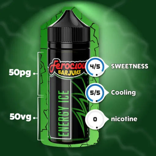 Energy Ice 50/50 | Ferocious E-Liquid