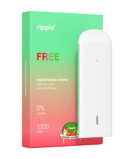 Ripple+ FREE watermelon aroma (Wassermelone) | Null-Nikotin-Diffusor