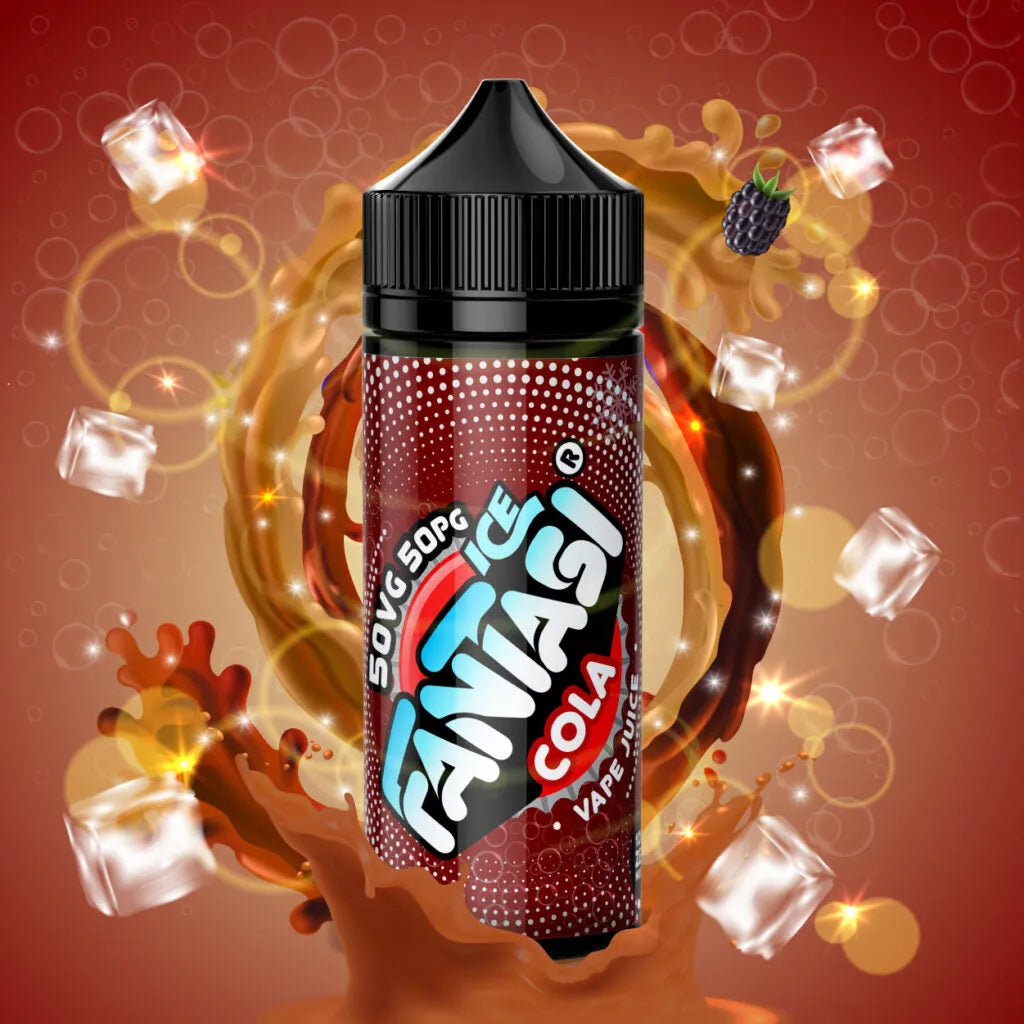 Cola Ice 50/50 E-Liquid | Fantasi