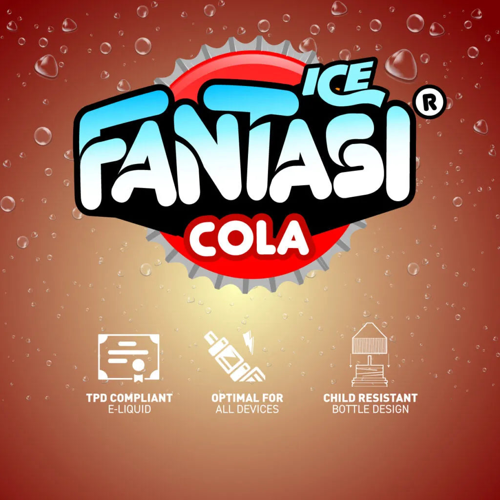 Cola Ice 50/50 E-Liquid | Fantasi