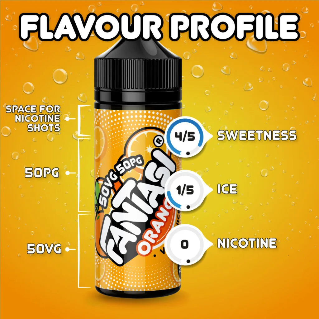 Orange 50/50 E-Liquid | Fantasi