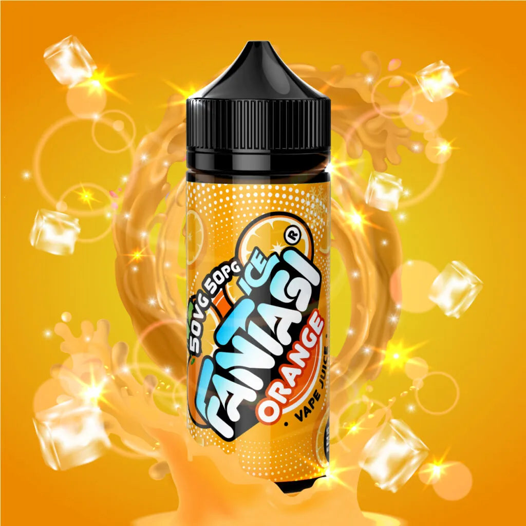 Orange Ice 50/50 E-Liquid | Fantasi