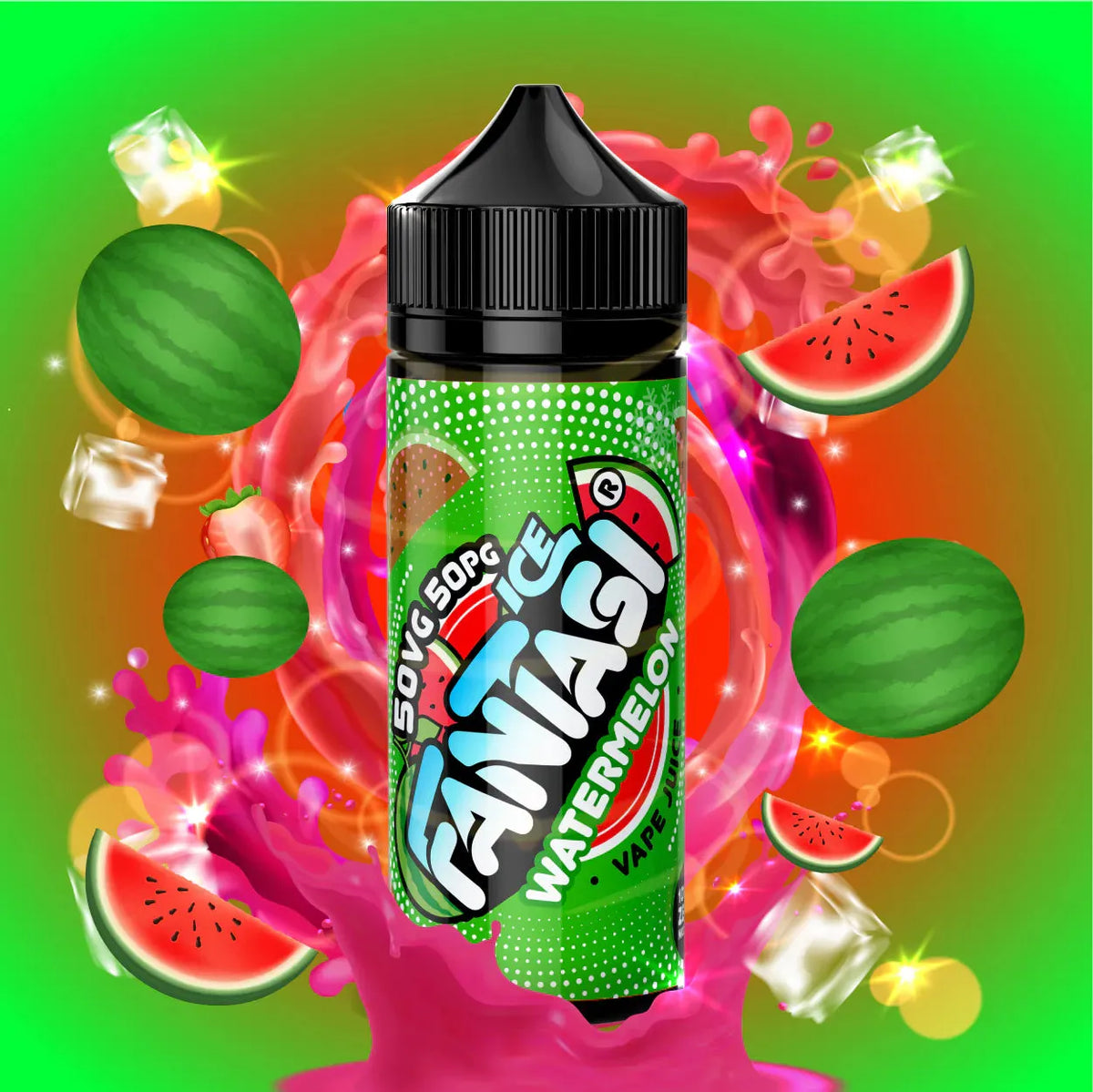 Watermelon 50/50 E-Liquid (Wassermelone) | Fantasi