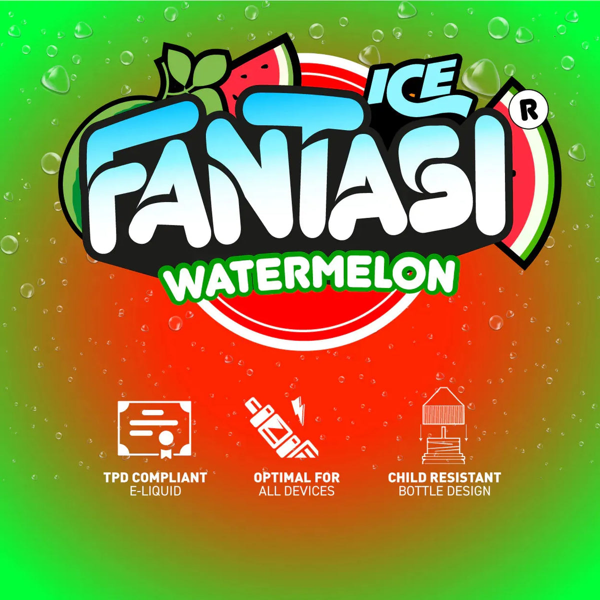 Watermelon 50/50 E-Liquid (Wassermelone) | Fantasi