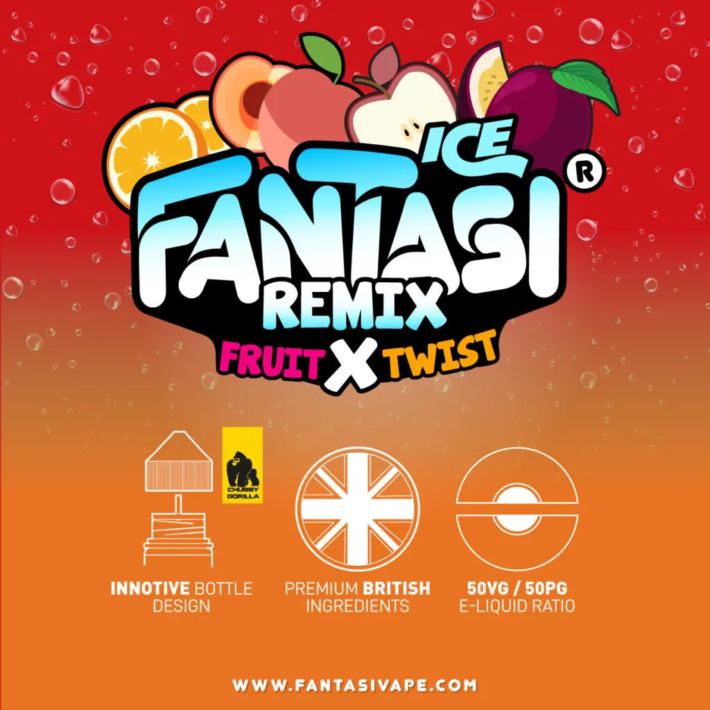 Fruit X Twist 10ml Nikotinsalz | 50/50 E-Liquid | Fantasi