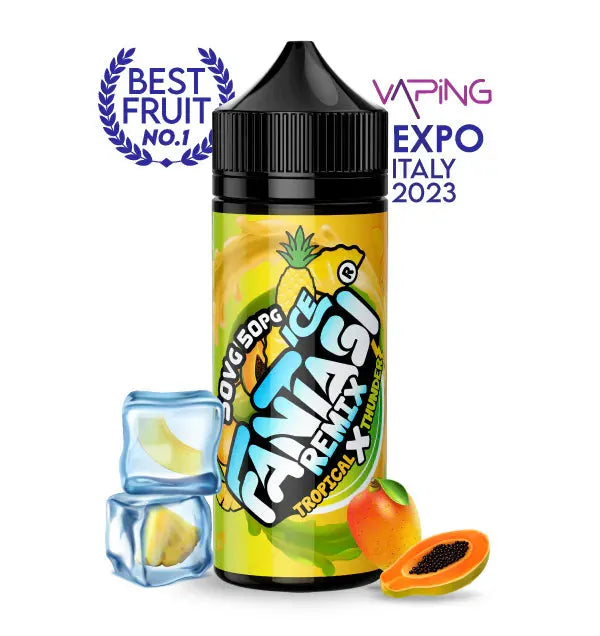 Tropical X Thunder Ice 50/50 E-Liquid | Fantasi