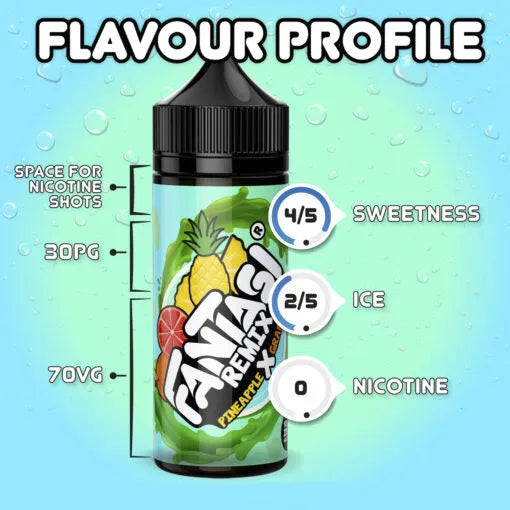 Pineapple X Grapefruit 70/30 E-Liquid (Ananas x Grapefruit) | Fantasi