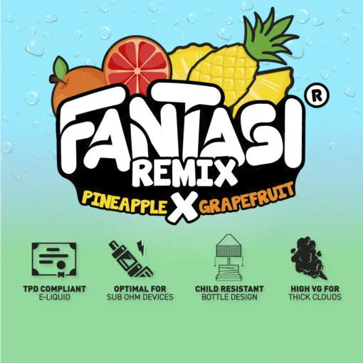 Pineapple X Grapefruit 70/30 E-Liquid (Ananas x Grapefruit) | Fantasi