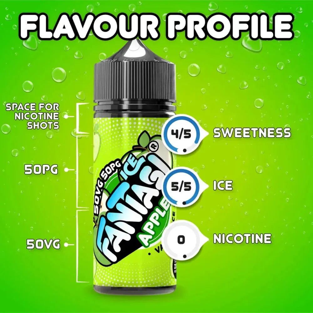 Apple Ice 50/50 E-Liquid (Apfel-Eis) | Fantasi