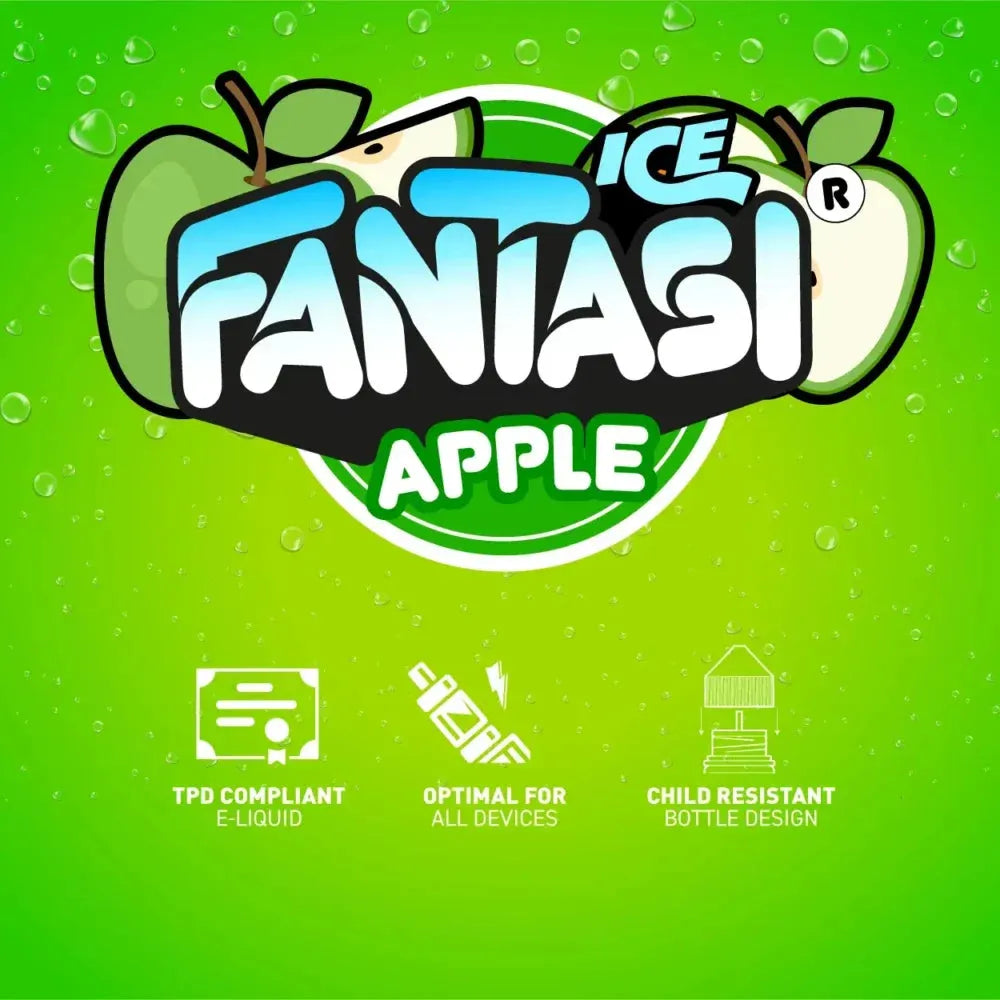 Apple Ice 50/50 E-Liquid (Apfel-Eis) | Fantasi