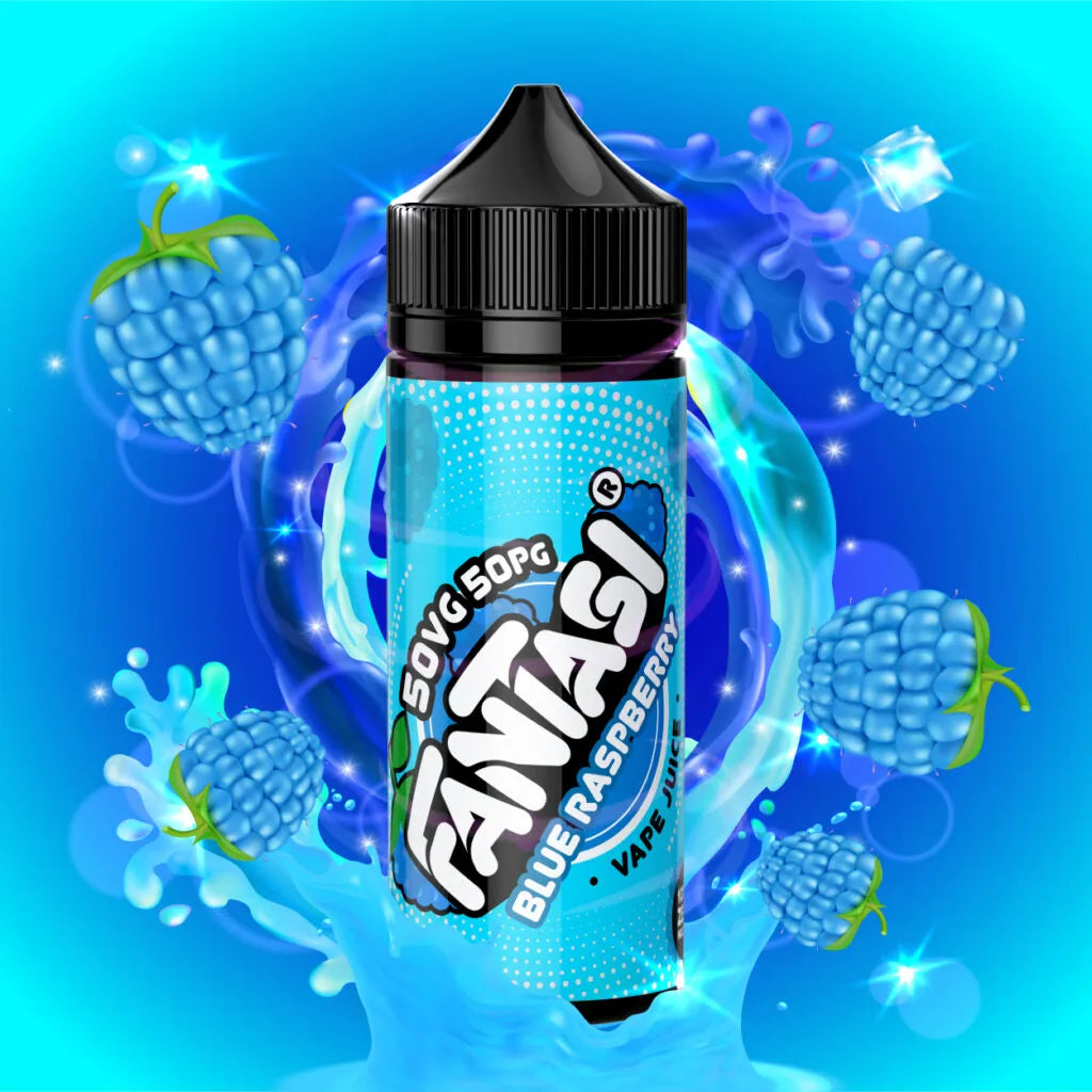 Blue Raspberry 50/50 E-Liquid (Blaue Himbeere) | Fantasi