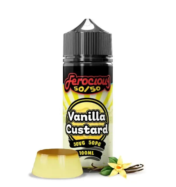 Vanilla Custard 50/50 | Ferocious E-Liquid