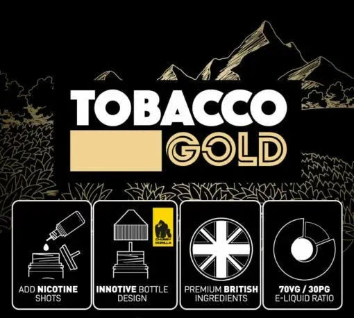 Tobacco Gold 70/30 | Ferocious E-Liquid