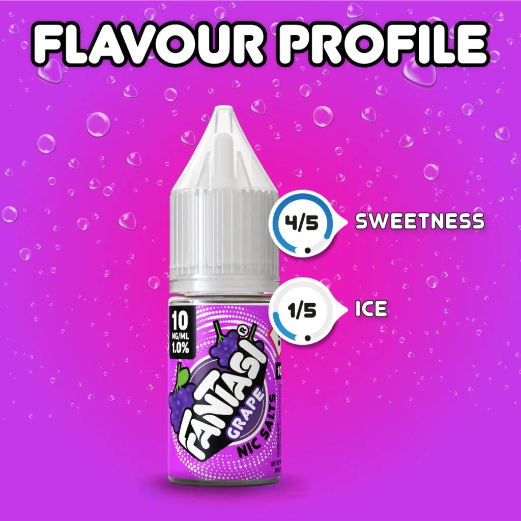 Grape 10ml Nikotinsalz | 50/50 E-Liquid | Fantasi