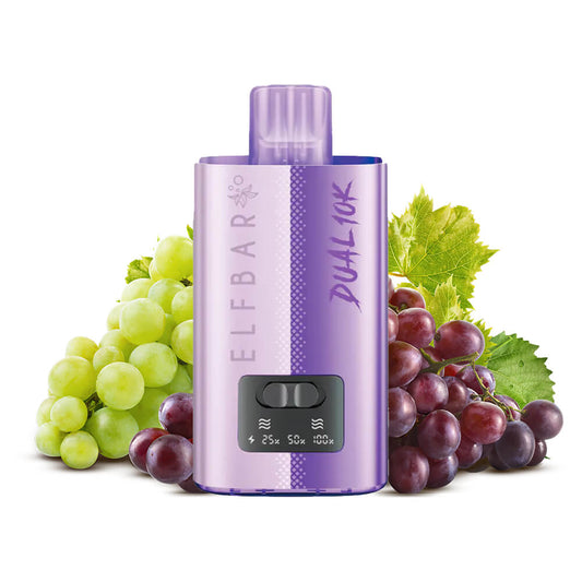 Grape Edition - Elf Bar Dual 10K Einweg Vape Kit