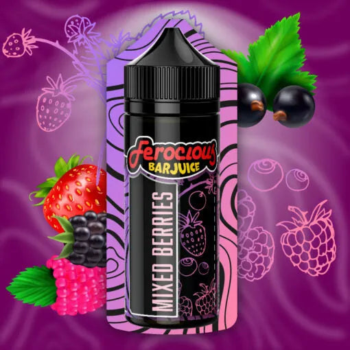Mixed Berries 50/50 | Ferocious E-Liquid